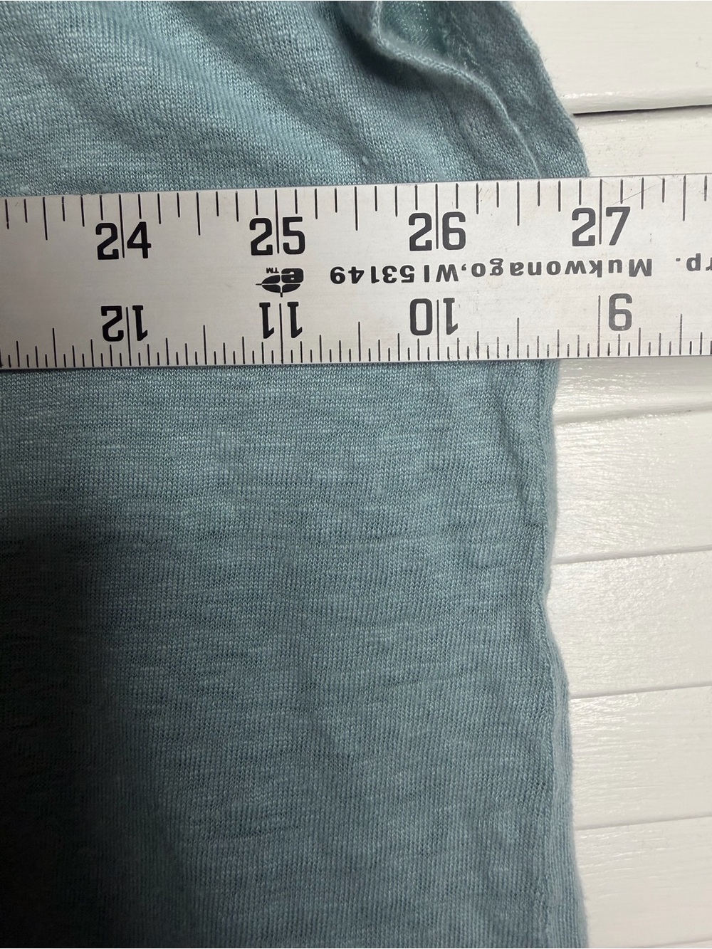 Eileen Fisher Organic Linen Coastal V‑Neck Wide Flowy Top SZ 1X Minimalist - Picture 6 of 8